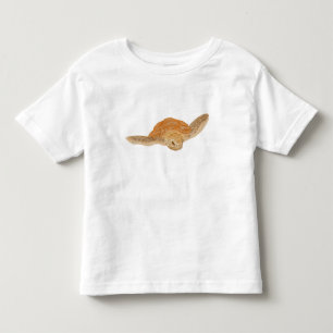 Camiseta De Bebé Tortuga marina bajo el agua - transparente.