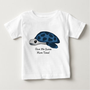 Camiseta De Bebé Tortuga un poco más de tiempo