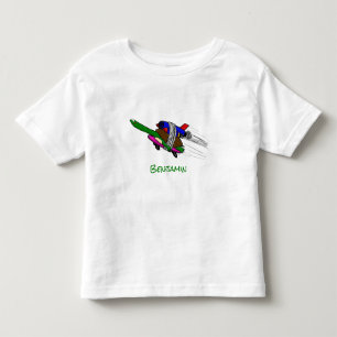 Camiseta De Bebé Tortuga voladora