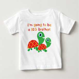 Camiseta De Bebé Tortugas Futuro Gran Hermano