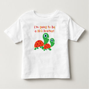 Camiseta De Bebé Tortugas Futuro Gran Hermano