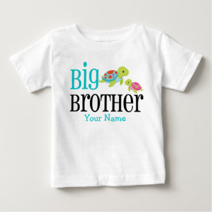 Camiseta De Bebé Tortugas marinas de Gran Hermano Personalizadas