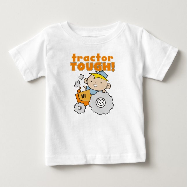 Camiseta De Bebé Tos de tracción (Anverso)
