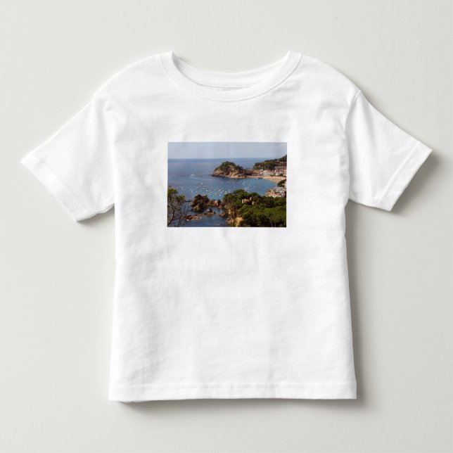 Camiseta De Bebé TOSSA DE MAR. Ciudad situada en la Costa Brava. (Anverso)