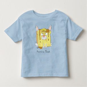 Camiseta De Bebé Tostada francesa Bulldog niño pequeño de Trinidad