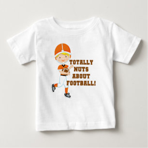 Camiseta De Bebé Totalmente Nuts sobre fútbol