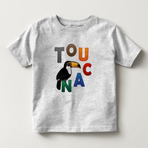 Camiseta De Bebé Toucan colorido