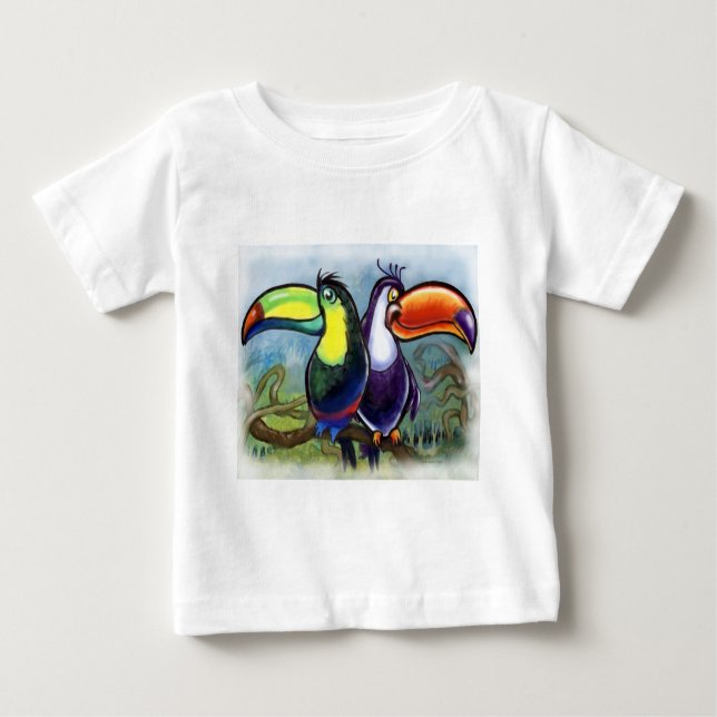 Camiseta De Bebé Toucans (Anverso)