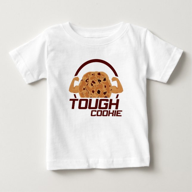 Camiseta De Bebé Tough Cookie (Anverso)