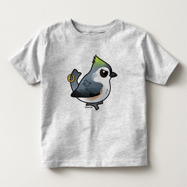 Camiseta De Bebé Tough Titmouse (Anverso)