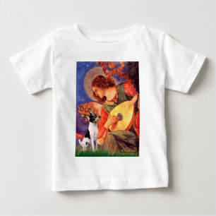 Camiseta De Bebé Toy Fox Terrier - Ángel de la Mandolina