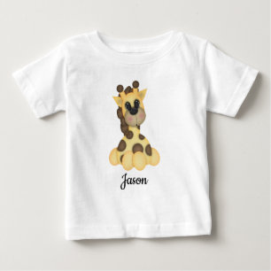 Camiseta De Bebé Toy Giraffe Bear Infant T-Shirt