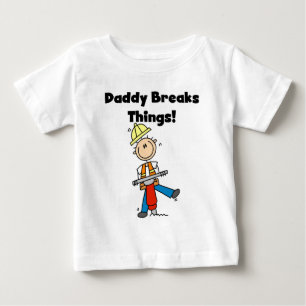 Camiseta De Bebé Trabajador de la Construcción Papá