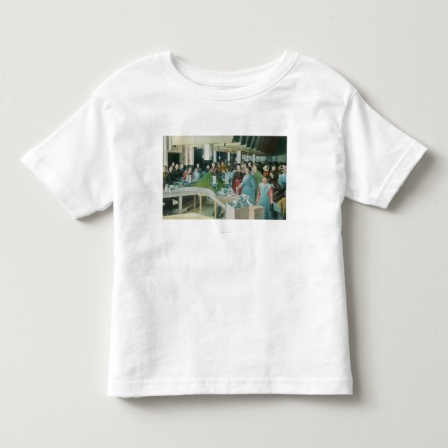 Camiseta De Bebé Trabajadores que embalan las pasas sembradas en la (Anverso)