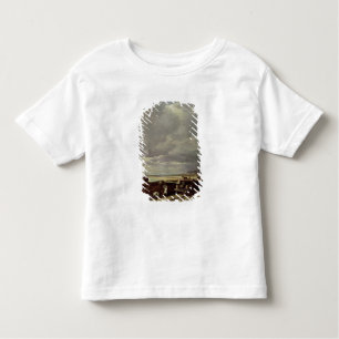 Camiseta De Bebé Trabajo constructivo sobre una línea ferroviaria,