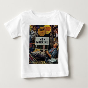 Camiseta De Bebé Trabajo de los hombres