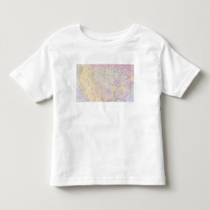 Camiseta De Bebé Trace mostrar los lugares de las tribus indias