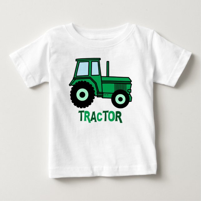 Camiseta De Bebé Tractor (Anverso)