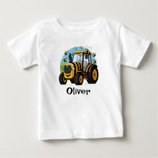 Camiseta De Bebé Tractor Abejorro Lindo