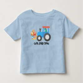 Camiseta De Bebé Tractor de huevo de huevo lindo Camión Niño de cum