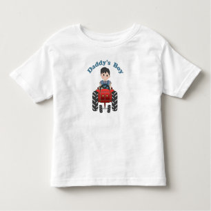 Camiseta De Bebé Tractor de niños de papi