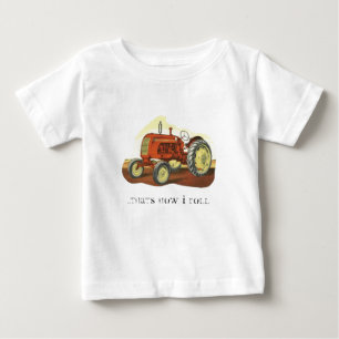 Camiseta De Bebé tractor,….ése es cómo ruedo