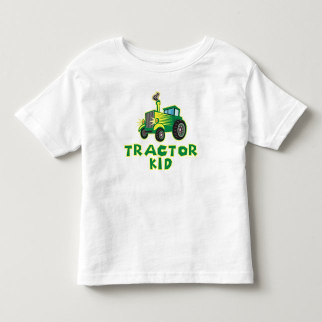 Camiseta De Bebé Tractor Kid (Anverso)