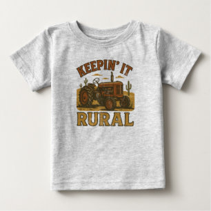 Camiseta De Bebé Tractor rural