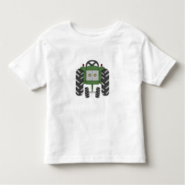 Camiseta De Bebé Tractor verde