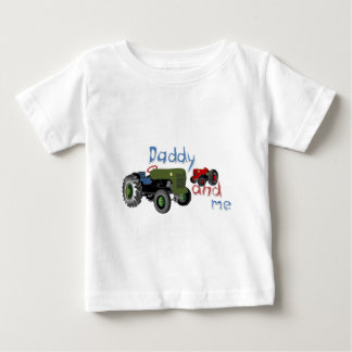 Camiseta De Bebé Tractores Papi y yo