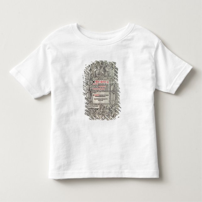 Camiseta De Bebé Traducción inglesa de Titlepage del grande (Anverso)