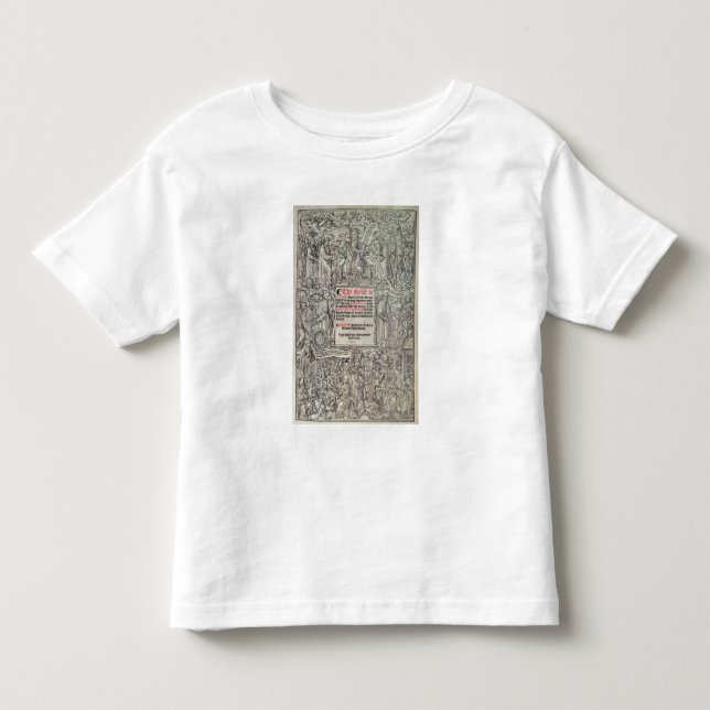 Camiseta De Bebé Traducción inglesa de Titlepage del grande (Anverso)