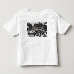 Camiseta De Bebé Tráfico delante del teatro de la ópera de París
