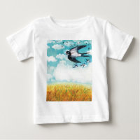 Trague sobre un Ilustracion de trigo