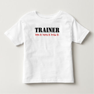 Camiseta De Bebé TRAINER, míralo. hazlo.