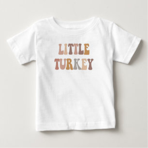 Camiseta De Bebé Traje de Acción de Gracias de Pavito   Otoño Diver