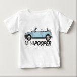 Camiseta De Bebé Traje de bebé lindo y gracioso<br><div class="desc">Traje para bebés lindo y divertido con la impresión "Mini Pooper".</div>