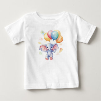 Camiseta De Bebé Traje de elefante adorable: Adorable e irresistibl