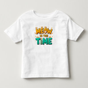 Camiseta De Bebé 🐱 Traje de gato de dibujos animados divertido par