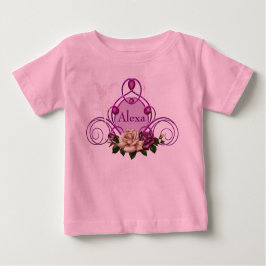 Camiseta De Bebé Traje de hadas con marco de leche tutu bebé rosa