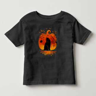 CAMISETA DE BEBÉ TRAJE DE HALLOWEEN DE GATO CALABAZA AMANTES DE GAT