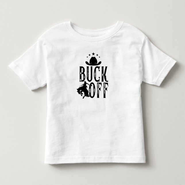 Camiseta De Bebé Traje de vaquero de rodeo temático del oeste ameri (Anverso)