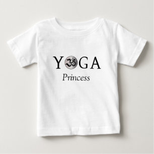 Camiseta De Bebé Traje de yoga zen mono lindo princesa bebé tutú
