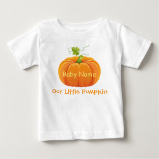 Camiseta De Bebé Traje para bebés con calabaza - Nuestra calabaza p