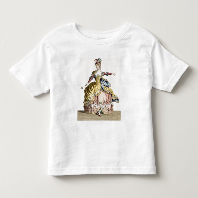 Camiseta De Bebé Traje para la reina de los silfos en el ballet (Anverso)