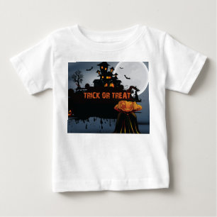 Camiseta De Bebé Trampa o traza castillo