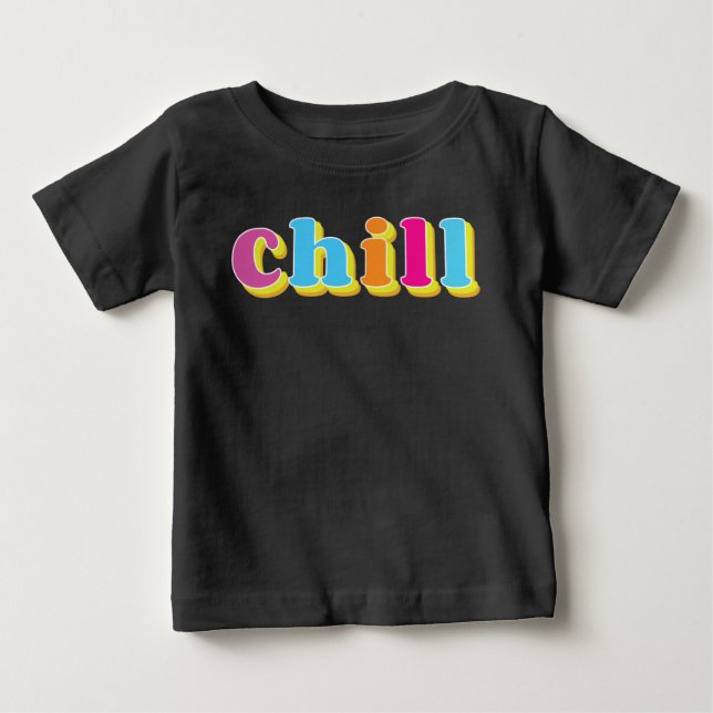 Camiseta De Bebé Tranquilo (Anverso)