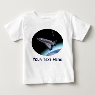 Camiseta De Bebé Transbordador espacial El Al Maslool