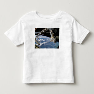 Camiseta De Bebé Transbordador espacial la Atlántida y una nave