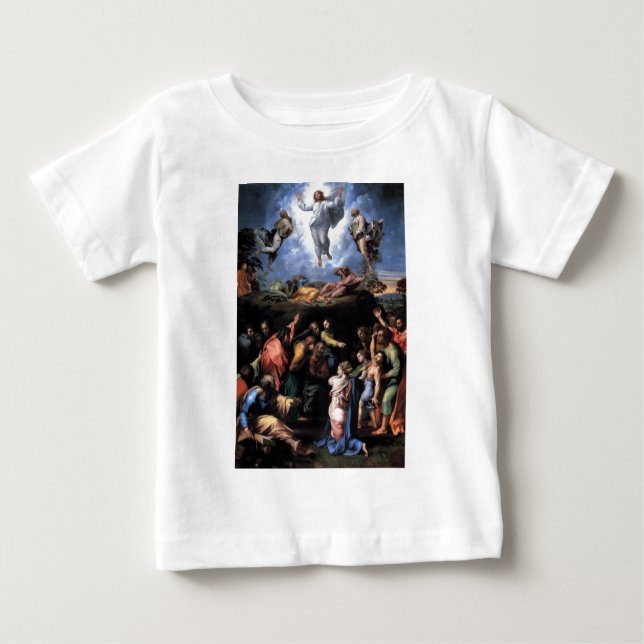 CAMISETA DE BEBÉ TRANSFIGURACIÓN DE JESÚS (Anverso)